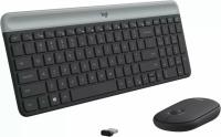 Logitech MK470 Slim Wireless Keyboard and Mouse Graphite Combo