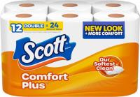 Scott ComfortPlus Toilet Paper 12 Rolls