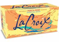 LaCroix Naturally Peach Pear Essenced Sparkling Water 12 Pack