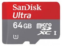  SanDisk Ultra 64 GB microSDXC Class 10 Memory Card for $39.99