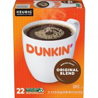 Keurig K-Cup Pods Dunkin Original Blend Medium Roast Coffee 88 Pack