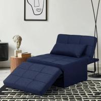 Ainfox 4-in-1 Folding Ottoman Lounge Chair