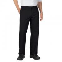 Dickies Mens Relaxed Fit Straight Leg Flat Front Flex Pants