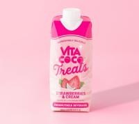 Vita Coco Strawberries and Cream Treats Coconutmilk Drink Free