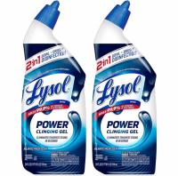 Lysol Power Toilet Bowl Cleaner Gel 2 Pack