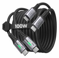 USB-C 6-feet 100w Cables by Iniu 2 Pack