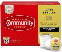Keurig Community Coffee Cafe Special Coffee Pods 36 Pack