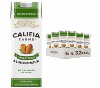 Califia Farms Unsweetened Almond Milk 6 Pack