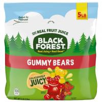 Black Forest Gummy Bears Candy 5Lbs Bag