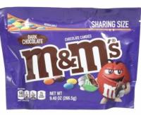 M&M Dark Chocolate Candy 2 Pack