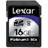 Lexar 16GB 60x Platinum II SDHC Memory Card for $19.95 Shipped