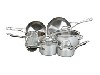 Anolon Chef Clad Stainless Steel 10-Piece Cookware Set for $199.95 Shipped