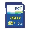 PQI 8GB SDHC Class 10 Flash Memory Card for $16.99 Shipped