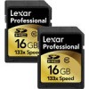 2 Lexar 16GB 133x SDHC Memory Cards for $39.95 Shipped