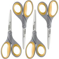 Westcott 17598 8in Titanium Scissors 4 Pack