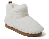 Dearfoams Cozy Comfort Teddy Bootie Slippers