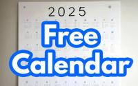 2025 Calendars Giveaway