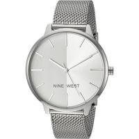 Nine West Womens Mesh Bracelet Watch