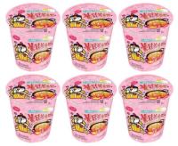 Samyang Carbo Spicy Chicken Fried Cup Noodles 6 Pack