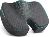 TushGuard Memory Foam Seat Cushion for Chairs or Airplanes
