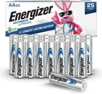 Energizer AA Ultimate Lithium Batteries 24 Pack