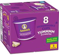 Annies White Cheddar Microwave Mac and Cheese 8 Pack