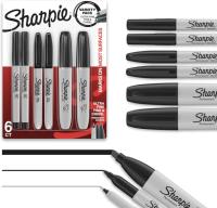 Sharpie Permanent Markers Variety 6 Pack
