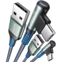 Ainope USB to USB-C Cable 2 Pack