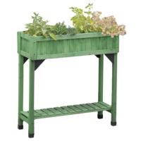 Vegtrug 4 Pocket Slimline Cedar Herb Garden Planter