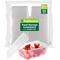 Freshware Food Storage Containers 50 Pack