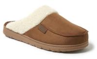 Dearfoams Cozy Comfort Microsuede Moc Toe Scuff Slippers