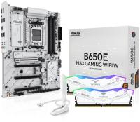 Asus B650E Max AMD B650 AM5 ATX Motherboard with 32GB Memory