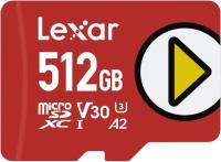 512GB Lexar Play C10 U3 MicroSDXC Memory Card