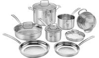 Cuisinart 11-Piece Chef\'s Classic Pro Stainless Cookware