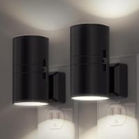 L Lohas LED 5000k Dimmable White Night Light 2 Pack