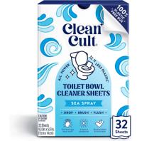 Cleancult Toilet Bowl Cleaner Sheets 32 Pack
