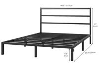 Yitahome Queen Size Bed Frame with Headboard