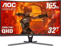 31.5in AOC VA QHD Gaming Monitor