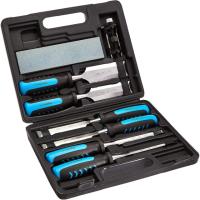 Amazon Basics 8-Piece Wood Carving Chisel Set