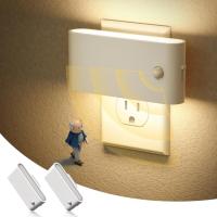 JandCase Motion Sensor LED Night Light 2 Pack