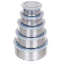 Chef Buddy 5-Piece Nesting Mixing Bowl Set
