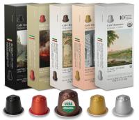 Nespresso Original Machine Organic USDA Romano Coffee 100 Pack