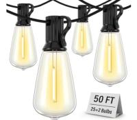 50ft Outdoor Waterproof String Lights