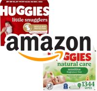Buy in Huggies Diapers and Wipes and Get a Amazon Credit