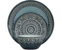 Better Homes and Gardens Teal Medallion Stoneware Dinnerware Set