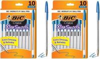 BIC Cristal Xtra Smooth Ballpoint Pen 20 Pack
