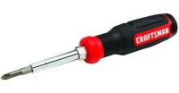 Craftsman Screwdriver with 6 Multi-Bits