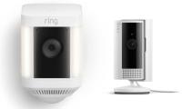 Ring Spotlight Cam Plus Battery with All-new Ring Indoor Cam