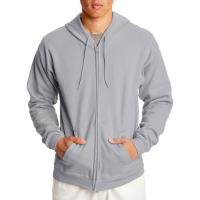Hanes Mens EcoSmart Fleece Full-Zip Hoodie Sweatshirt