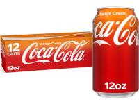 Coca Cola Orange Cream Soda 12 Pack